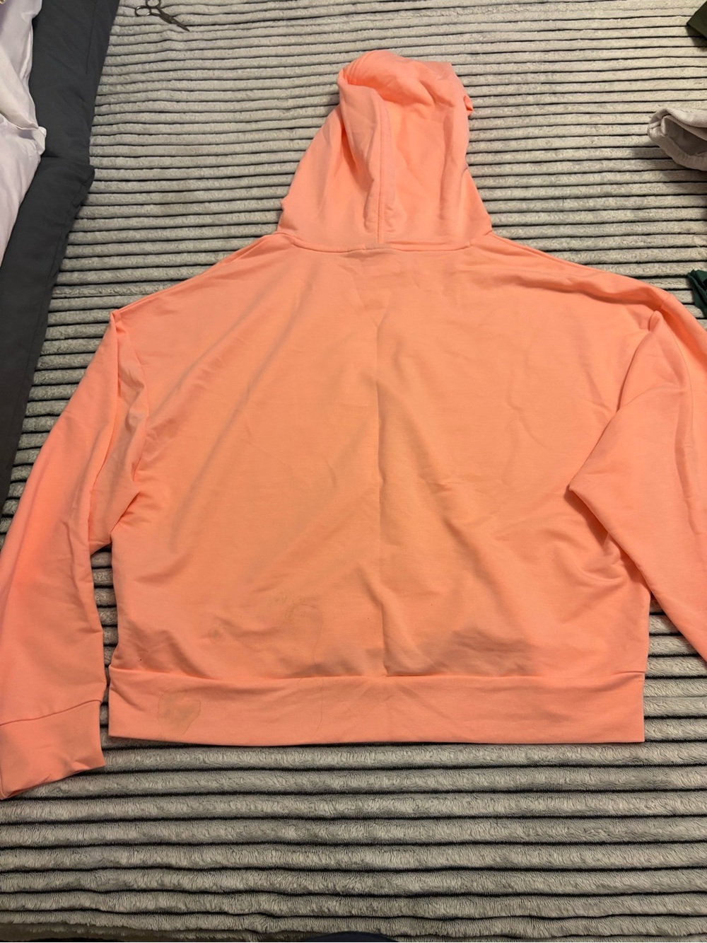 Puma Men's Zip-Up Hoodie in Coral Peach